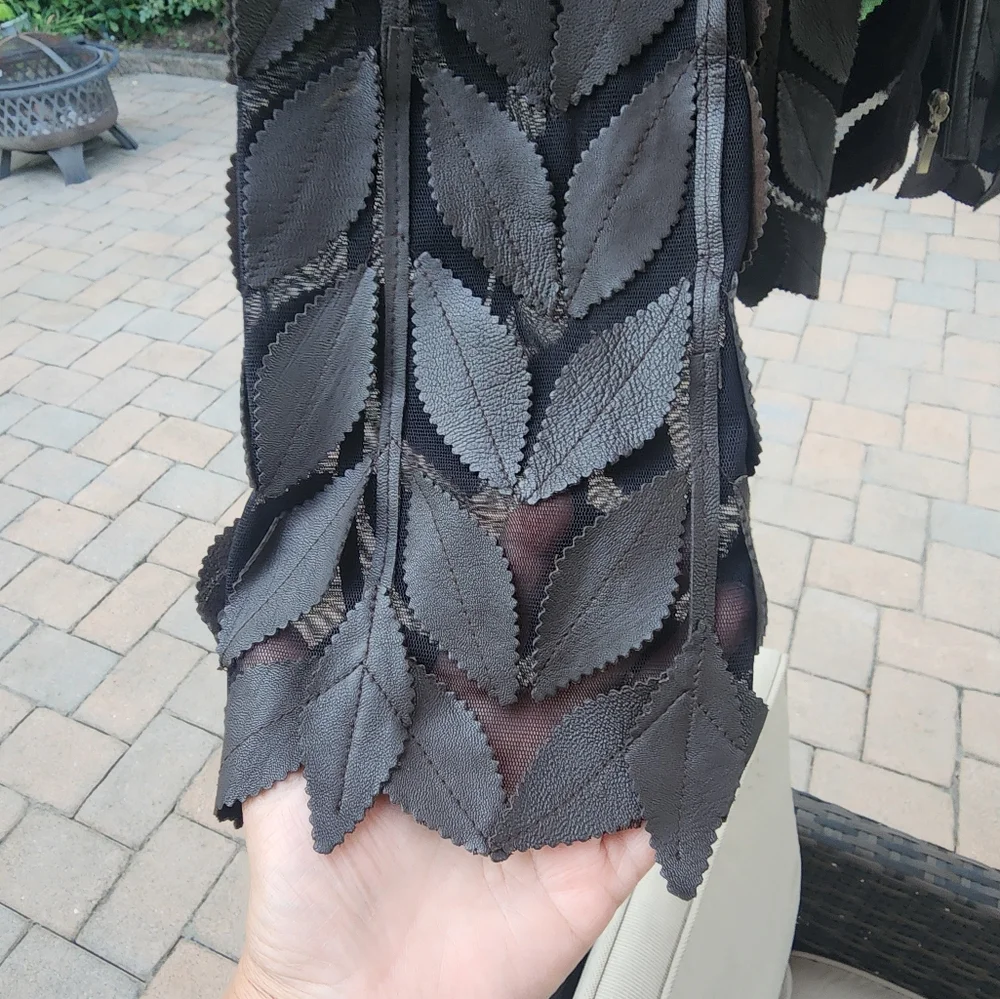 unique braun  jacket .New Condition
